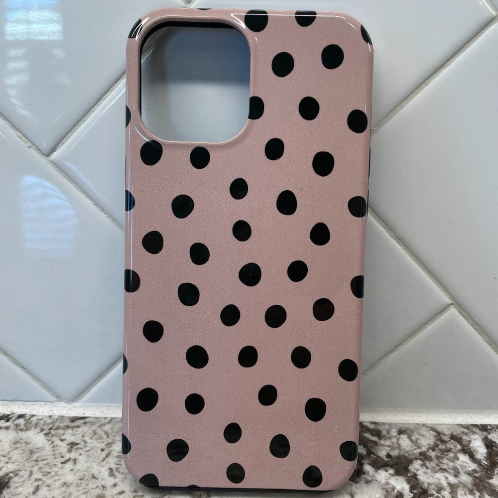 iPhone 11 Pro Phone Case - Polka Dot Leopard